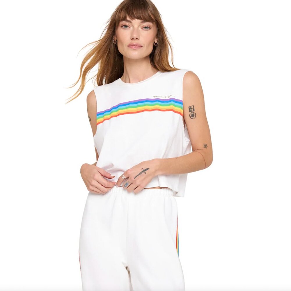 Spiritual Gangster Rays Calle Crop Tank